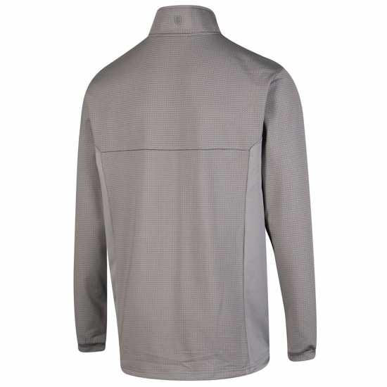 Island Green Golf Geometric Print Top Layer  Mens Silver Мъжки пуловери и жилетки
