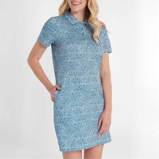 Calvin Klein Golf G Hmln Drss Ld99 White Navy Дамски пуловери и жилетки