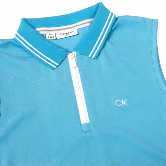Calvin Klein Golf G Slvls Drss Ld99 Heritage Blue Дамски пуловери и жилетки