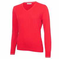 Calvin Klein Golf G Sweater Ld99 Poppy Дамски пуловери и жилетки