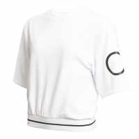 Calvin Klein Golf G Sweat Top Ld99 White Дамски пуловери и жилетки
