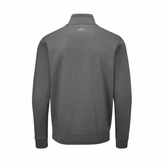 Farah Golf Mid Layer Dark Shadow - Мъжки пуловери и жилетки