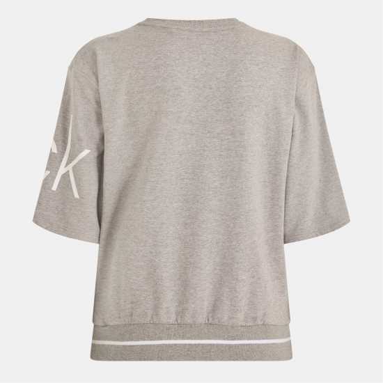 Calvin Klein Golf G Sweat Top Ld99 Grey Marl Дамски пуловери и жилетки