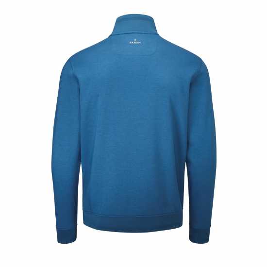 Farah Golf Mid Layer Dusky Blue - Мъжки пуловери и жилетки