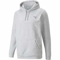 Puma Cloudspun Progress Hoodie Mens Сиво пухкаво Дрехи за голф