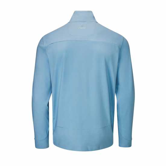 Farah Golf Mid Layer Farah Blue Grey - Мъжки пуловери и жилетки