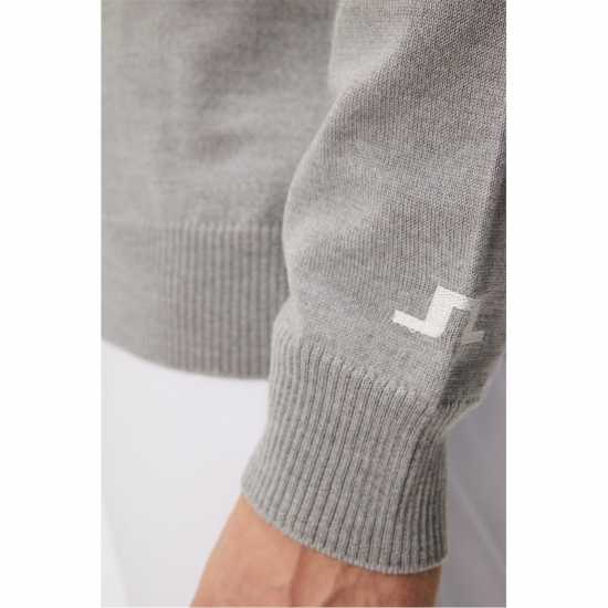 Дрехи за голф J Lindeberg Golf Lym Kn Swtr Sn99 Светло сиво мел J Lindeberg Golf Lym Kn Swtr Sn99 Светло сиво мел Дрехи за голф