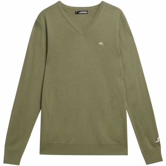 Дрехи за голф J Lindeberg Golf Lym Kn Swtr Sn99 Маслено зелено J Lindeberg Golf Lym Kn Swtr Sn99 Маслено зелено Дрехи за голф