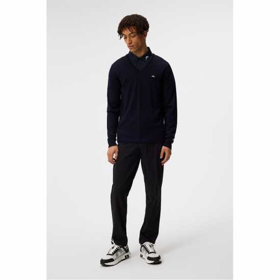 Дрехи за голф J Lindeberg Golf Lym Kn Swtr Sn99 JL Морска синьо J Lindeberg Golf Lym Kn Swtr Sn99 JL Морска синьо Дрехи за голф