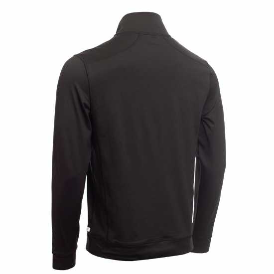 Мъжко Горнище Полу-Цип Calvin Klein Golf Orbit Half Zip Top Mens Black/Red Мъжки пуловери и жилетки