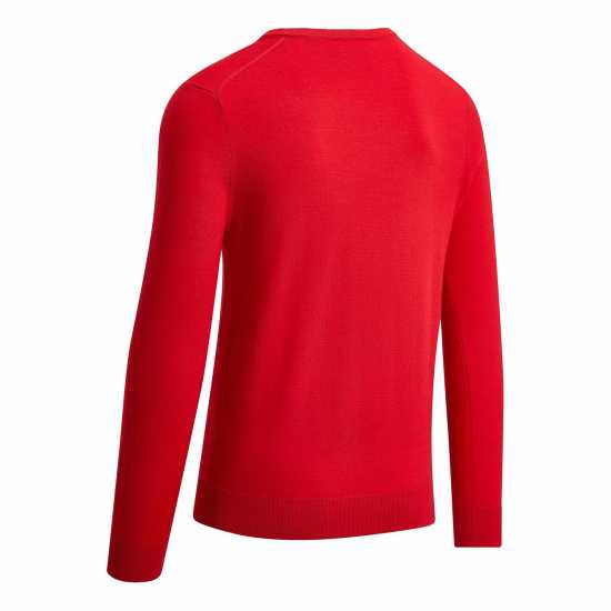 Callaway Мъжка Риза V Neck Sweatshirt Mens Tango Red Мъжки пуловери и жилетки
