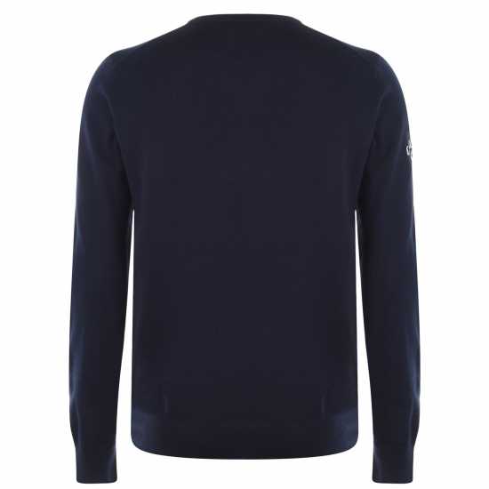 Callaway Мъжка Риза V Neck Sweatshirt Mens Dark Navy - Мъжки пуловери и жилетки