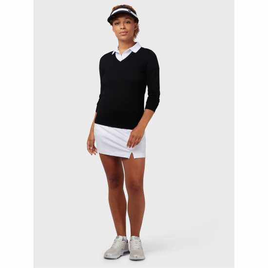Callaway V Neck Golf Sweater Womens Black Onyx Дамски суичъри и блузи с качулки
