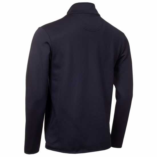 Calvin Klein Golf Mid Layer Zip Top Navy Мъжки пуловери и жилетки