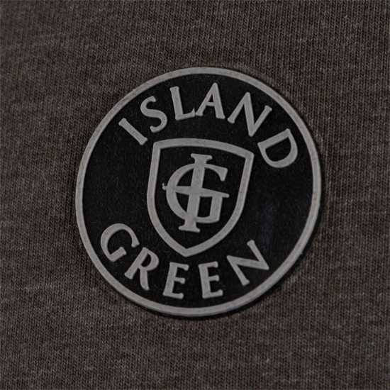 Island Green Mens Performance Hoodie Charcoal Мъжки пуловери и жилетки