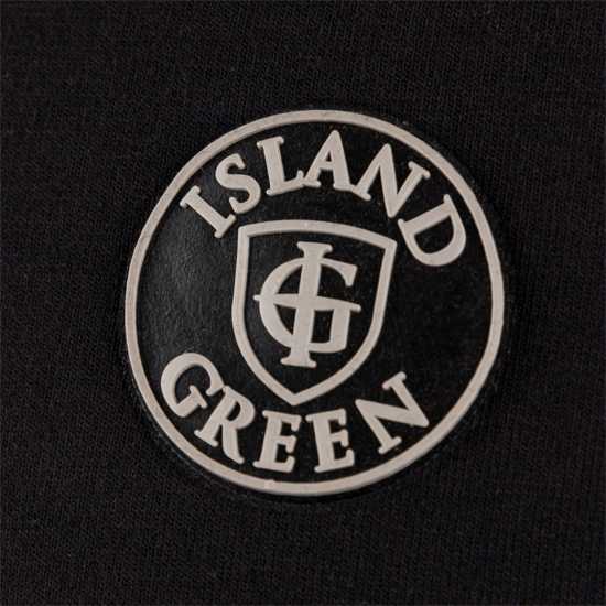 Island Green Mens Performance Hoodie Black Мъжки пуловери и жилетки
