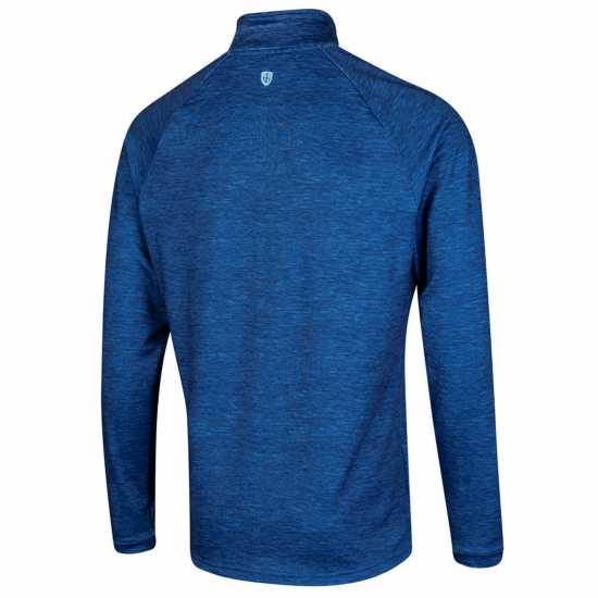 Island Green Raglan Sleeve Top Layer Blue Мъжки пуловери и жилетки