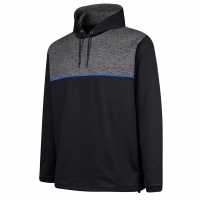 Island Green Golf Hooded Top Layer With Contrast Yoke Mens