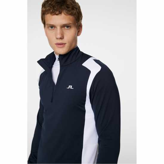 Дрехи за голф J Lindeberg Golf Lukas Quarter-Zip Mens J Lindeberg Golf Lukas Quarter-Zip Mens Дрехи за голф