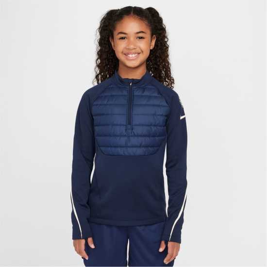 Детски горнища с цип Nike Chelsea Academy Winter Warmer Top Juniors Nike Chelsea Academy Winter Warmer Top Juniors Детски горнища с цип