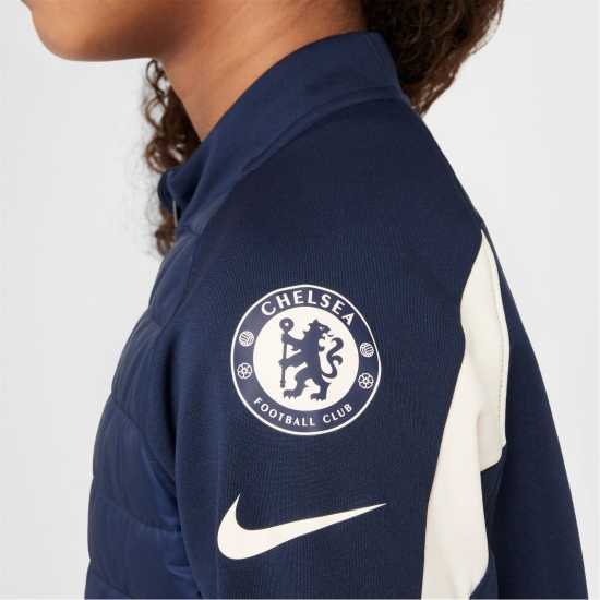 Детски горнища с цип Nike Chelsea Academy Winter Warmer Top Juniors Nike Chelsea Academy Winter Warmer Top Juniors Детски горнища с цип