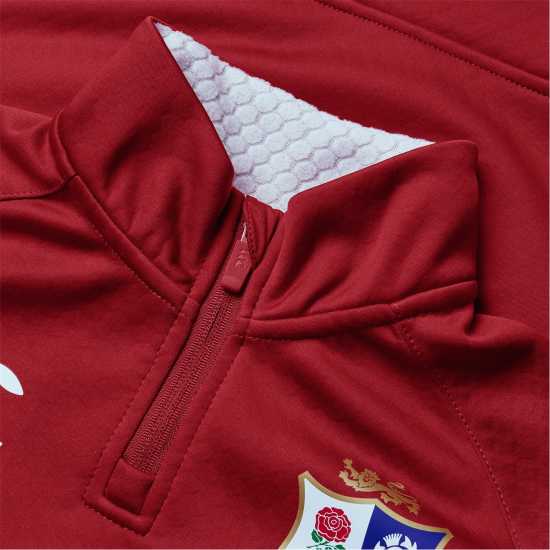 Полар Подрастващи Деца British And Irish Lions 2024 Quarter Zip Fleece Juniors  