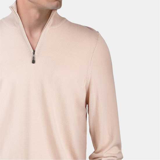 Lyle And Scott Quarter-Zip Merino Sweater  