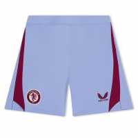 Unisex Kids' Avfc Domestic Replica Football Shorts  