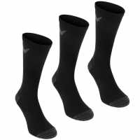 Callaway Opti Dri 3 Pack Golf Socks Black Мъжки чорапи
