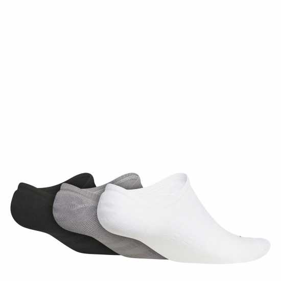 Adidas Mens Low Socks 3 Pack Blue/Black/Wht 
