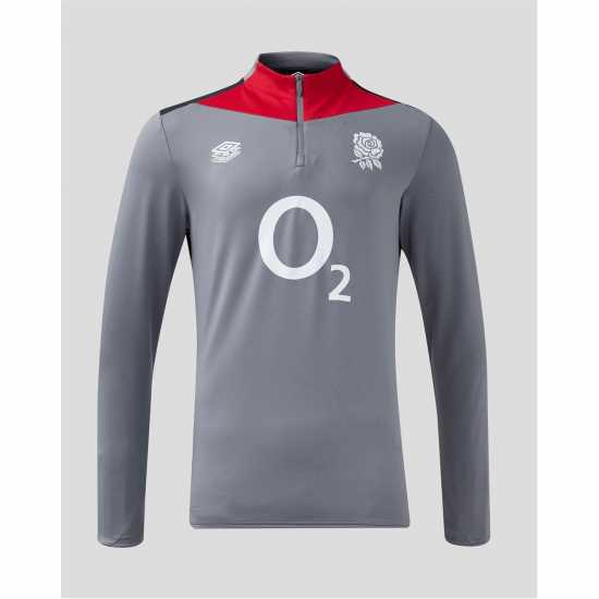 Umbro England Rugby Mid Layer Top 2024 Adults Нощна сянка Umbro England Rugby Mid Layer Top 2024 Adults Нощна сянка