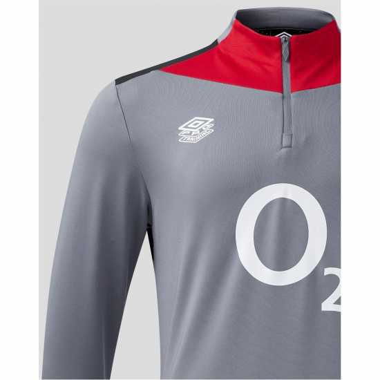 Umbro England Rugby Mid Layer Top 2024 Adults Нощна сянка Umbro England Rugby Mid Layer Top 2024 Adults Нощна сянка