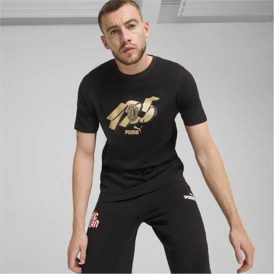 Puma Ac Milan Culture T-Shirt Adults  