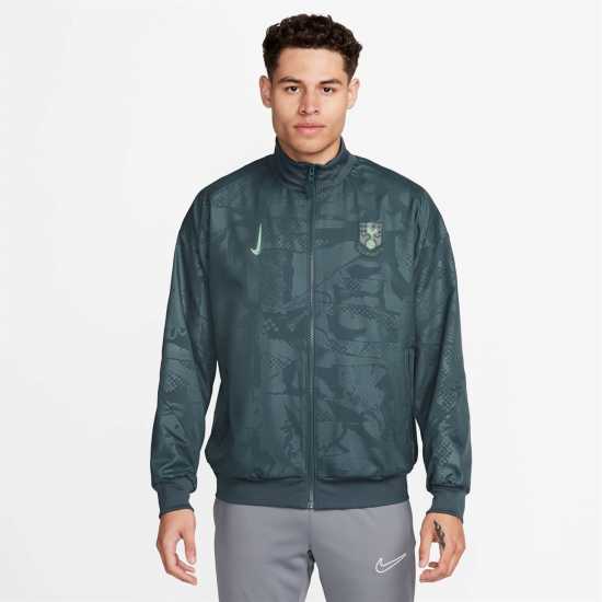 Футболни тренировъчни якета Nike Tottenham Hotspur Strike Third Anthem Jacket 2024 2025 Adults Nike Tottenham Hotspur Strike Third Anthem Jacket 2024 2025 Adults Футболни тренировъчни якета