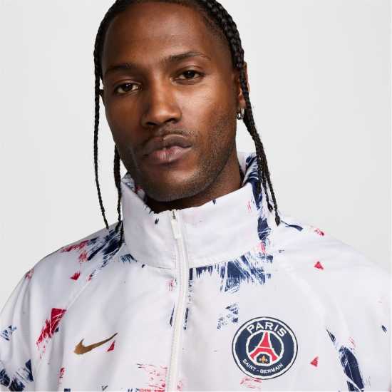 Футболни тренировъчни якета Nike Анорак Paris Saint Germain Anorak Jacket Adults Nike Анорак Paris Saint Germain Anorak Jacket Adults Футболни тренировъчни якета