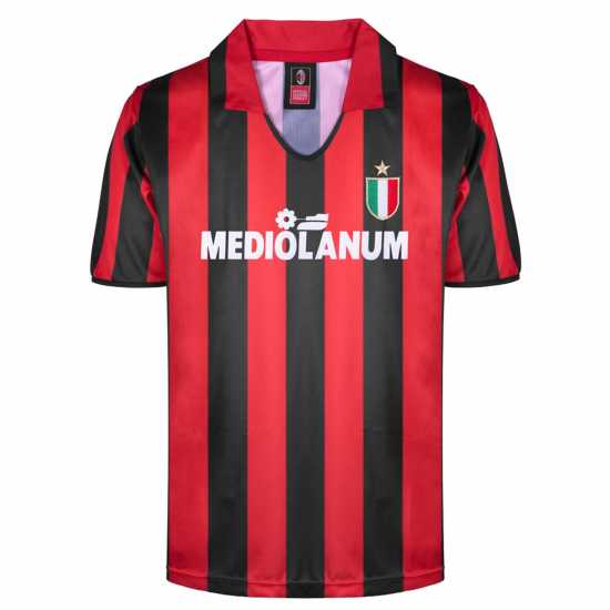 Футболни тренировъчни горнища Домакинска Футболна Фланелка Score Draw Ac Milan Home Shirt 1998 1999 Adults Домакинска Футболна Фланелка Score Draw Ac Milan Home Shirt 1998 1999 Adults Футболни тренировъчни горнища
