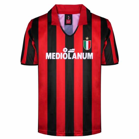 Футболни тренировъчни горнища Домакинска Футболна Фланелка Score Draw Ac Milan Home Shirt 1998 1999 Adults Домакинска Футболна Фланелка Score Draw Ac Milan Home Shirt 1998 1999 Adults Футболни тренировъчни горнища