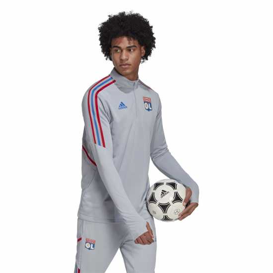 Adidas Olympique Lyonnais Tiro 21 Training Top Adults  Футболни тренировъчни якета