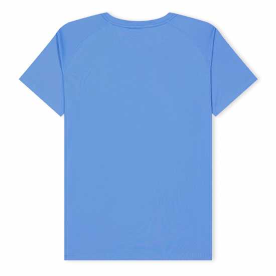 Source Lab Manchester City Poly T-Shirt Juniors Source Lab Manchester City Poly T-Shirt Juniors