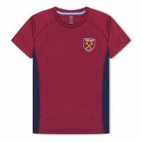 Source Lab West Ham United Poly T-Shirt Juniors  