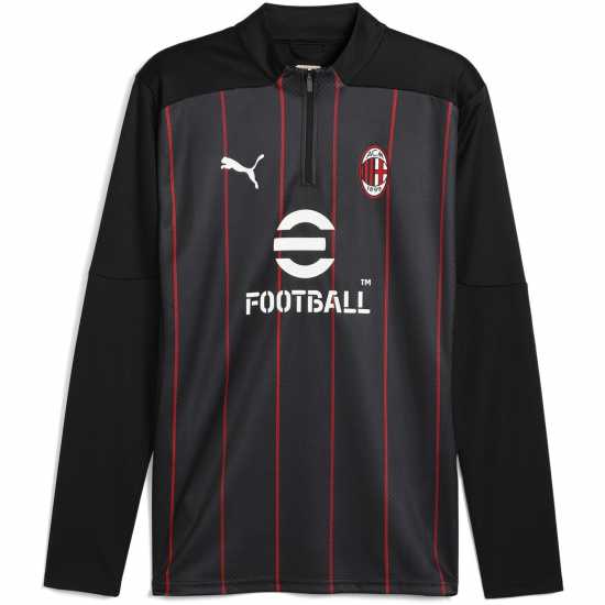 Puma Ac Milan Prematch Quarter Zip Top 2024 2025 Adults  Мъжки горнища с цип