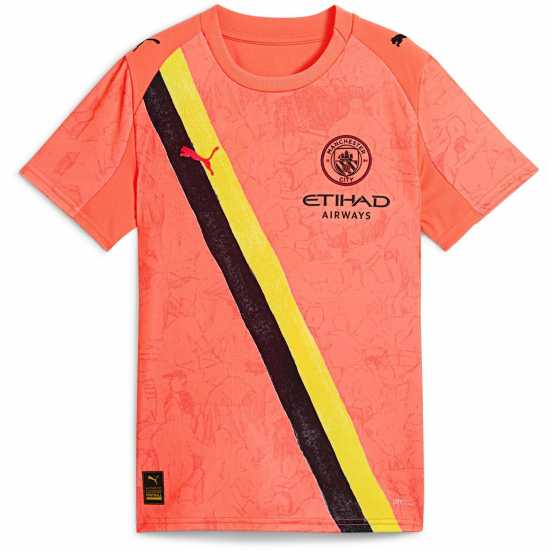 Puma Manchester City Club World Cup Goalkeeper Shirt 2025 2026 Juniors  Вратарски ръкавици и облекло