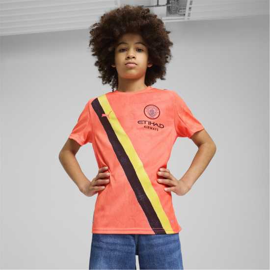 Puma Manchester City Club World Cup Goalkeeper Shirt 2025 2026 Juniors  Вратарски ръкавици и облекло