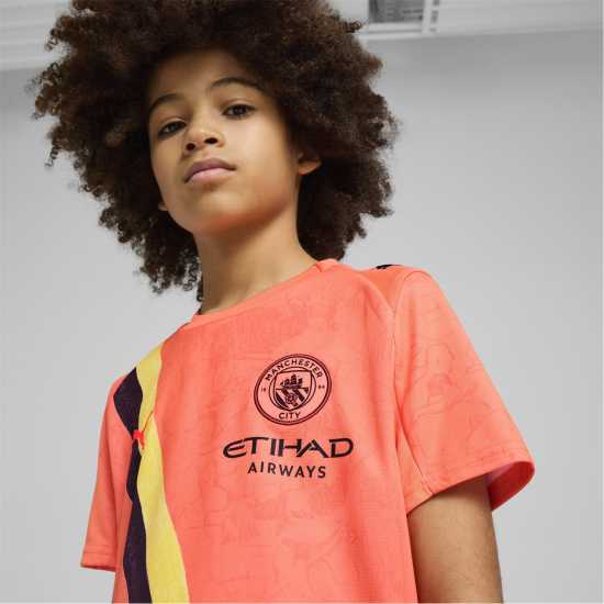 Puma Manchester City Club World Cup Goalkeeper Shirt 2025 2026 Juniors  Вратарски ръкавици и облекло