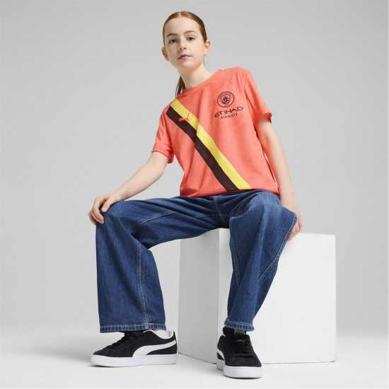 Puma Manchester City Club World Cup Goalkeeper Shirt 2025 2026 Juniors  Вратарски ръкавици и облекло