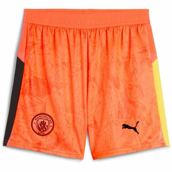 Puma X Kidssuper Manchester City Goalkeeper Shorts 2025 2026 Juniors  Вратарски ръкавици и облекло