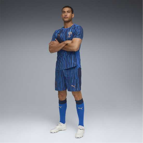 Футболни тренировъчни долнища Puma X Kidssuper Al Hilal Home Shorts 2025 2026 Adults Puma X Kidssuper Al Hilal Home Shorts 2025 2026 Adults Футболни тренировъчни долнища