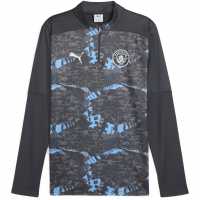 Puma Manchester City Pre Match Quarter-Zip Top 2024 2025 Adults  Мъжки горнища с цип