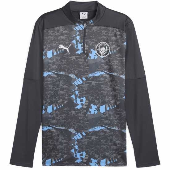 Мъжки горнища с цип Puma Manchester City Pre Match Quarter-Zip Top 2024 2025 Adults Puma Manchester City Pre Match Quarter-Zip Top 2024 2025 Adults Мъжки горнища с цип