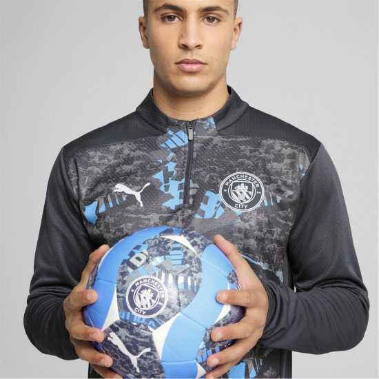 Мъжки горнища с цип Puma Manchester City Pre Match Quarter-Zip Top 2024 2025 Adults Puma Manchester City Pre Match Quarter-Zip Top 2024 2025 Adults Мъжки горнища с цип